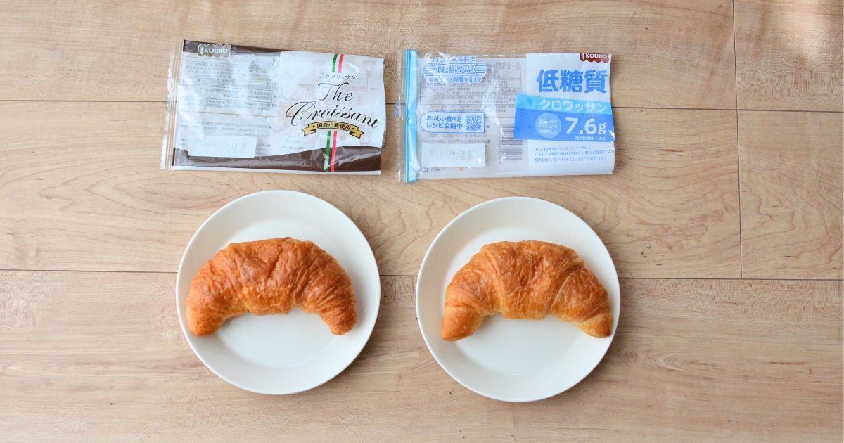 KOUBO低糖質クロワッサンで作ったチキンサンド